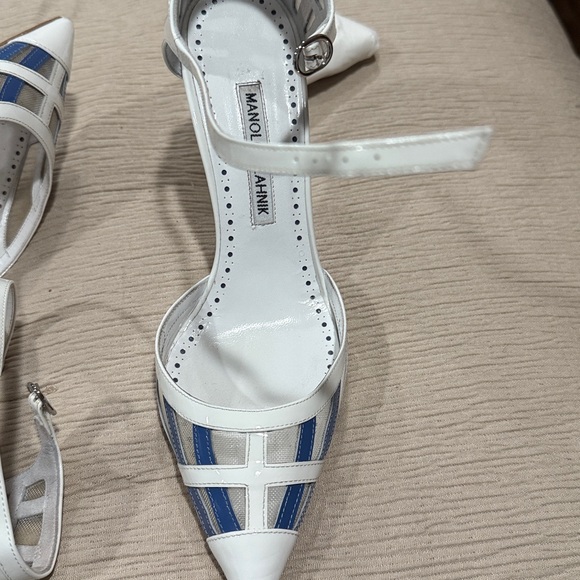 Manolo Blahnik Urema Pointed toe d’orsay pump - Picture 6 of 12